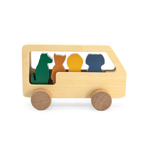 Trixie Wooden Animal Bus