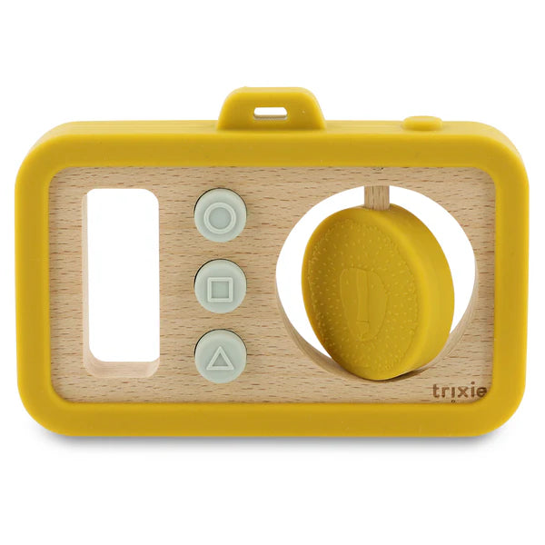 Trixie Wooden Silicone Baby Camera (Mr Lion)