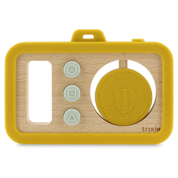 Trixie Wooden Silicone Baby Camera (Mr Lion)