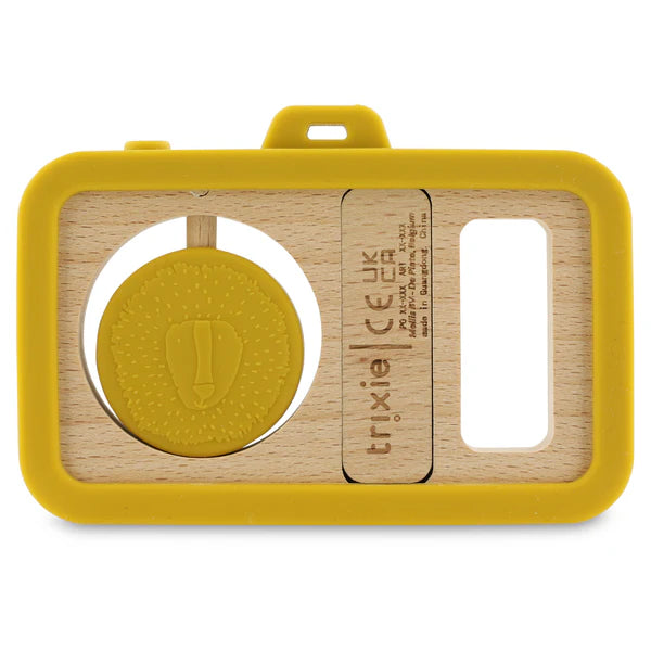 Trixie Wooden Silicone Baby Camera (Mr Lion)