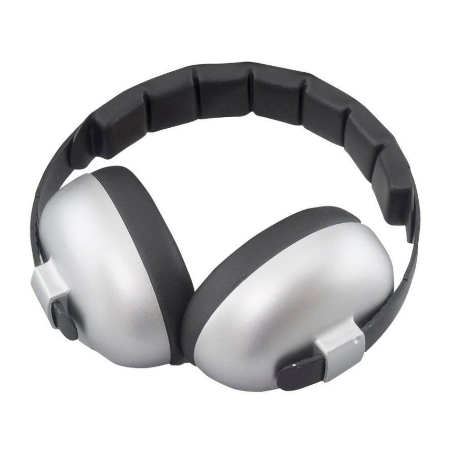 BANZ Baby Earmuffs (Silver)-Health-Banz-002358 Slvr 2month+-babyandme.ca