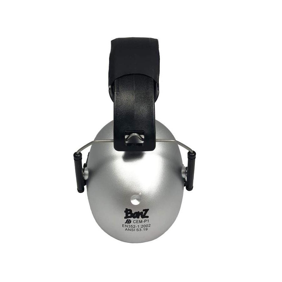 BANZ Kids Earmuffs (Silver)-Health-Banz-002358 Slvr 2y+-babyandme.ca