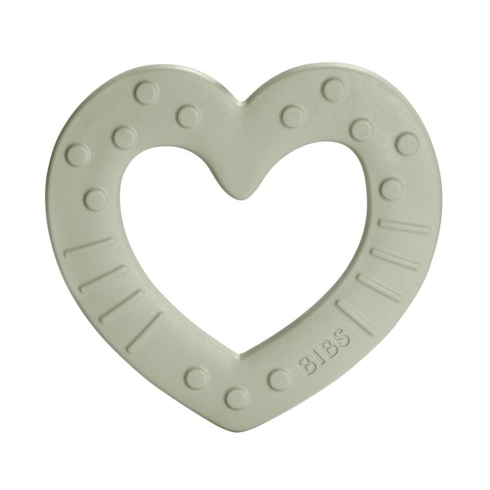 BIBS Baby Bitie Heart (Sage)-Health-BIBS-030167 HSG-babyandme.ca