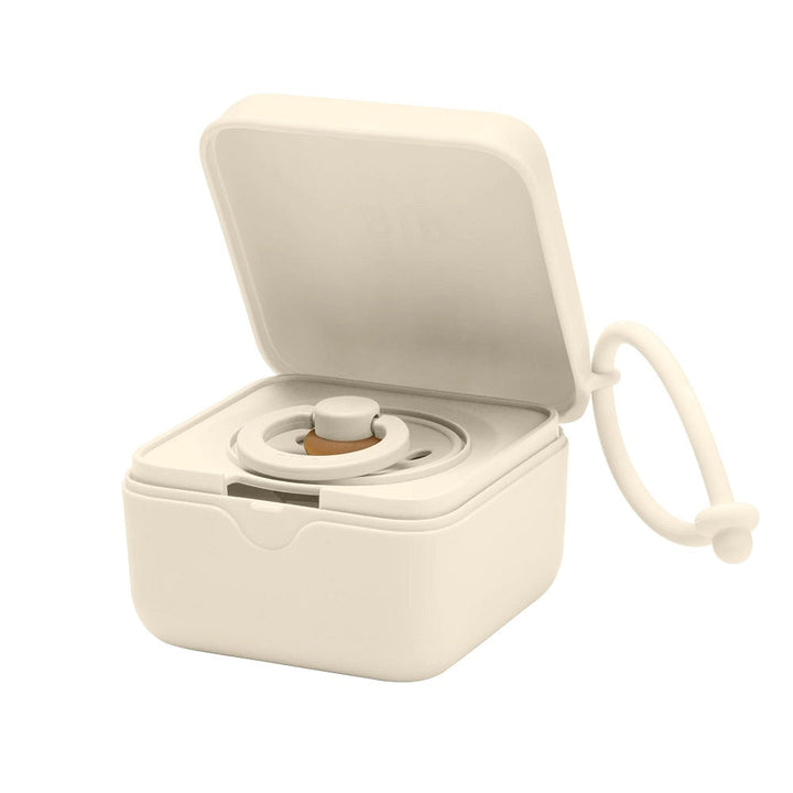 BIBS Pacifier Box (Ivory)-Health-BIBS-031436 IV-babyandme.ca