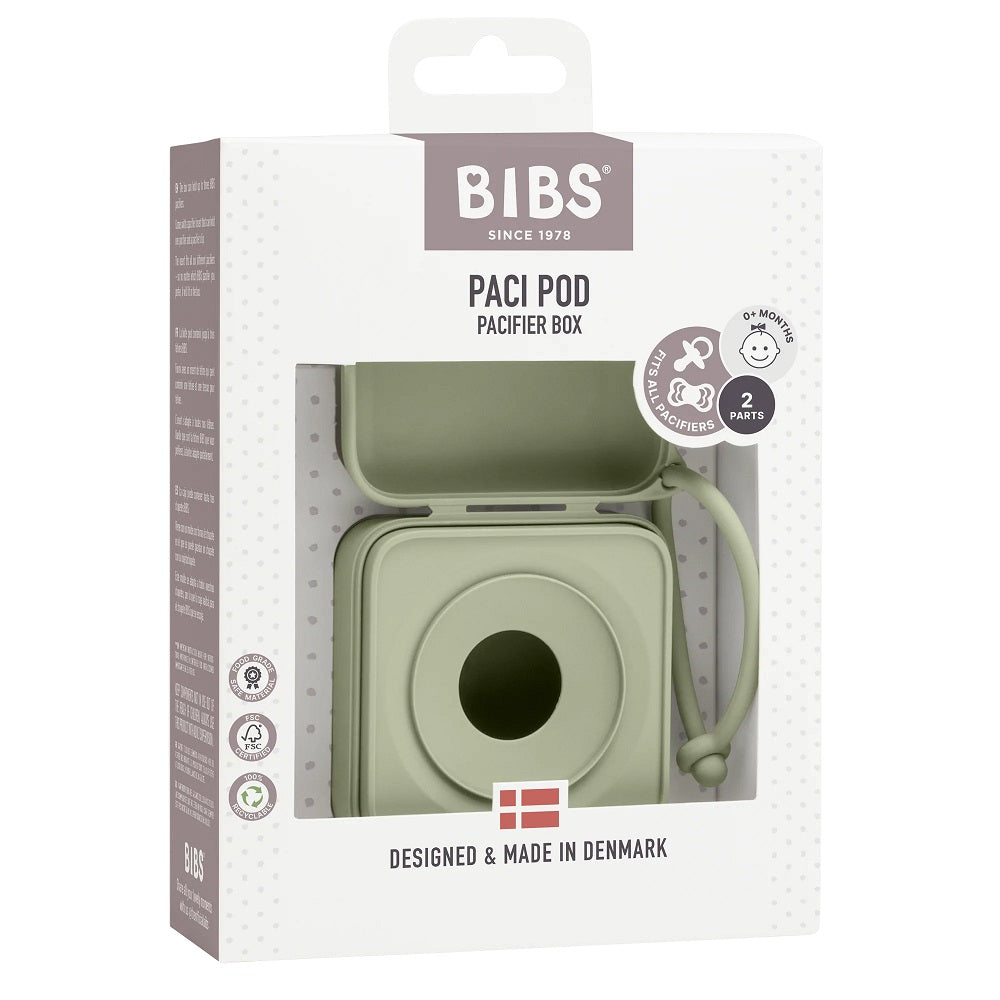 BIBS Pacifier Box (Sage)-Health-BIBS-031436 SG-babyandme.ca