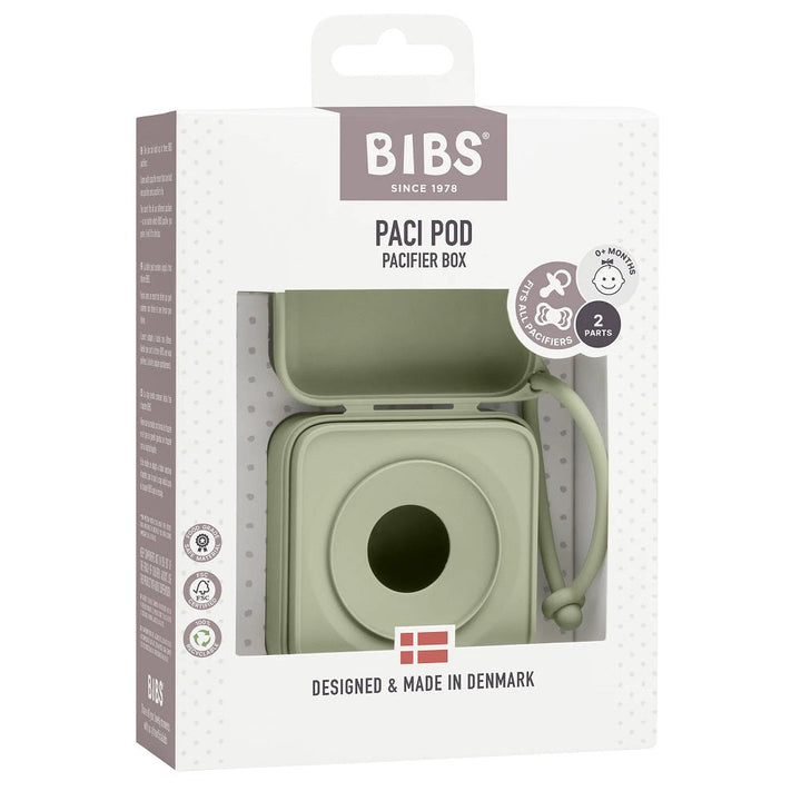 BIBS Pacifier Box (Sage)-Health-BIBS-031436 SG-babyandme.ca