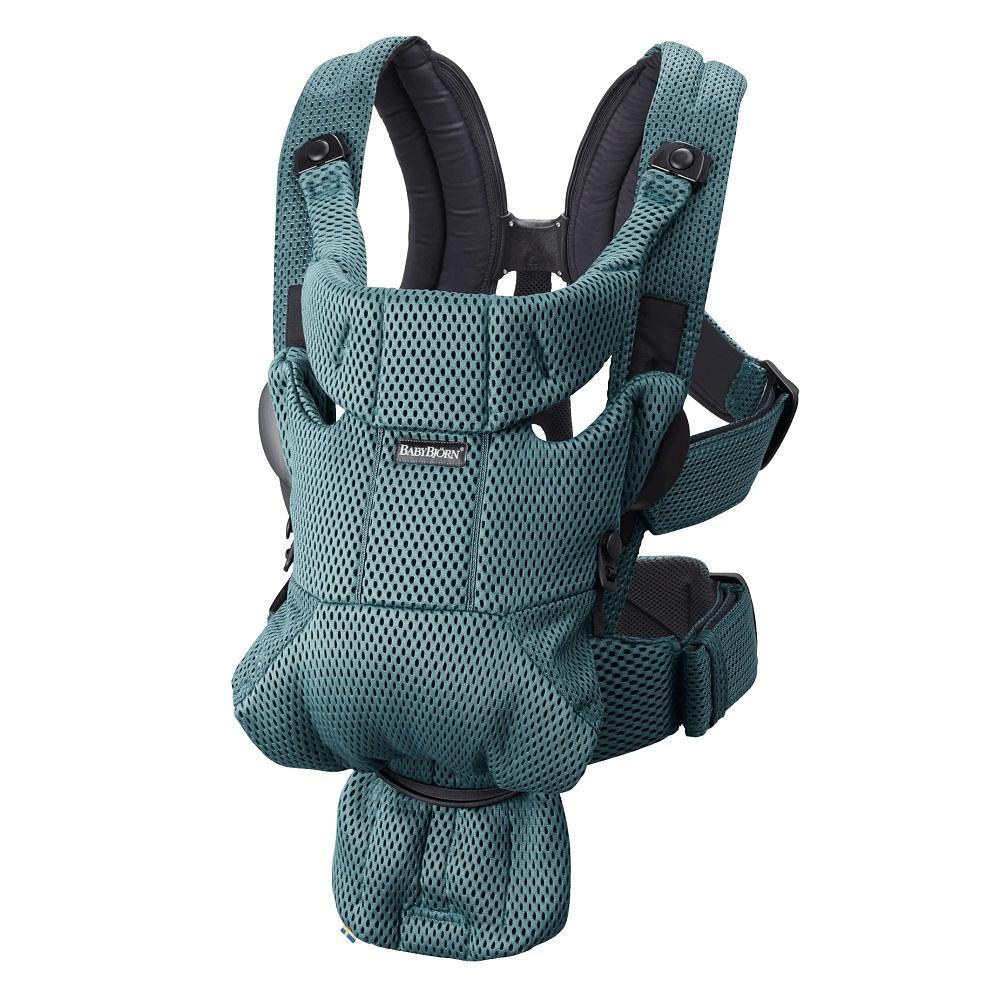Baby Bjorn Baby Carrier Free 3D Mesh (Sage Green)