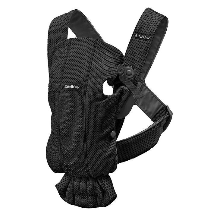 Baby Bjorn Baby Carrier Mini 3D Mesh (Black)-Gear-Baby Bjorn-025537 BK-babyandme.ca