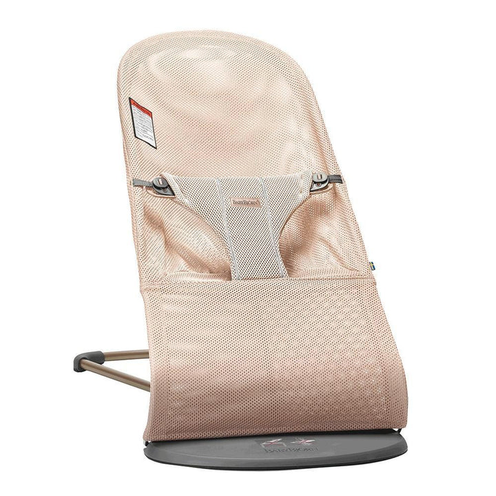 Baby Bjorn Bouncer Bliss 3D Mesh (Pearly Pink/Dark Grey Frame)-Gear-Baby Bjorn-025536 PP-babyandme.ca