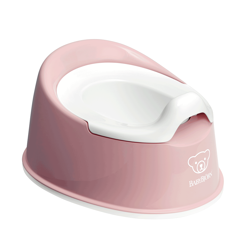 Baby Bjorn Smart Potty (Powder Pink/White)-Bath-Baby Bjorn-026018 PP-babyandme.ca