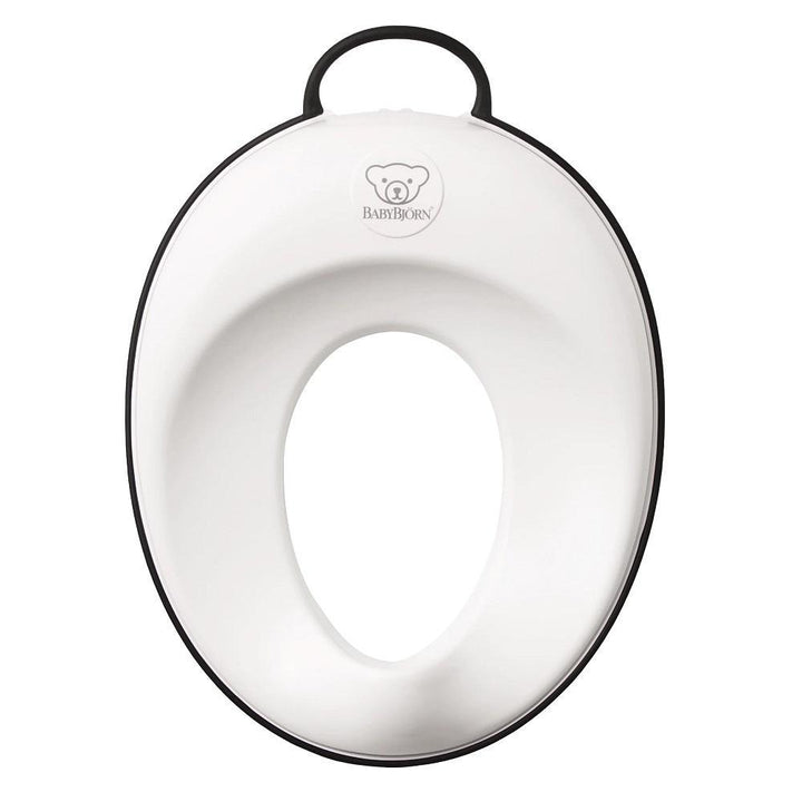 Baby Bjorn Toilet Training Seat (White/Black)-Bath-Baby Bjorn-000032-W/BK-babyandme.ca