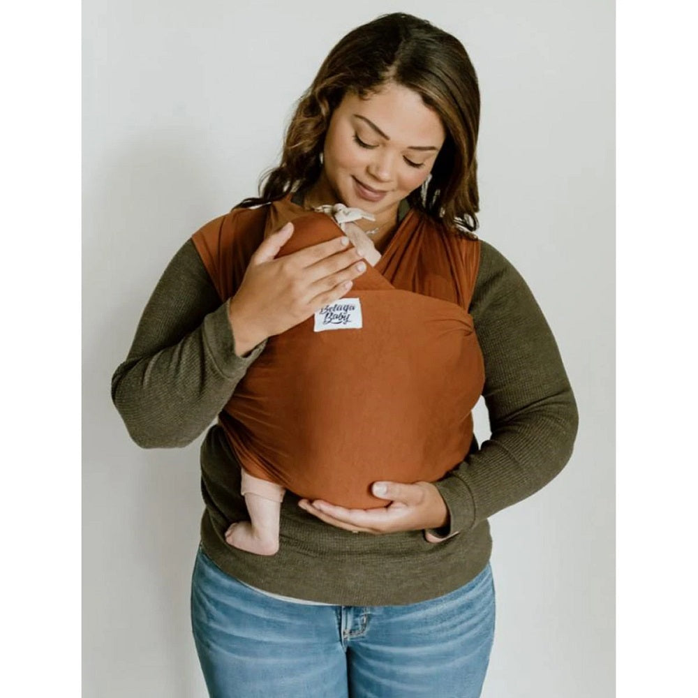 Beluga Baby The Beluga Wrap (The Campbell - Rust)-Gear-Beluga Baby-030923 CB-babyandme.ca
