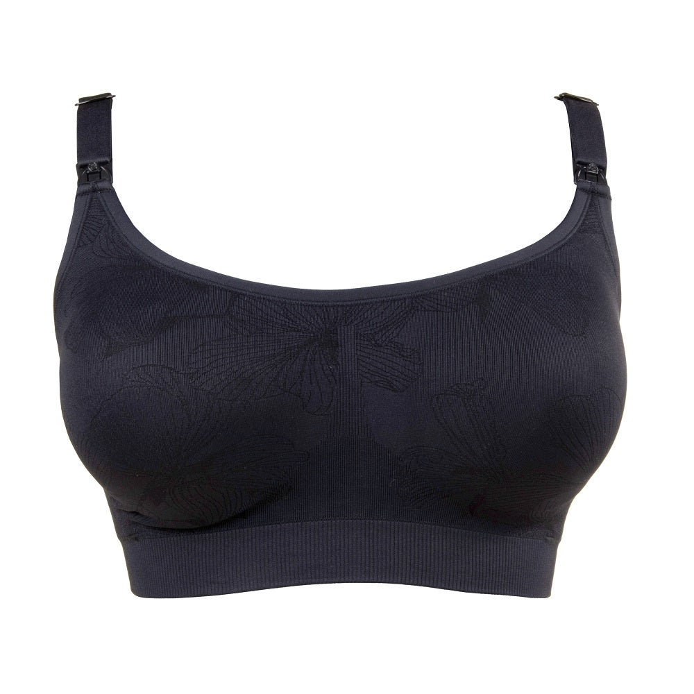 Bravado Beaucoup Nursing Bra (Black)-Apparel-Bravado--babyandme.ca