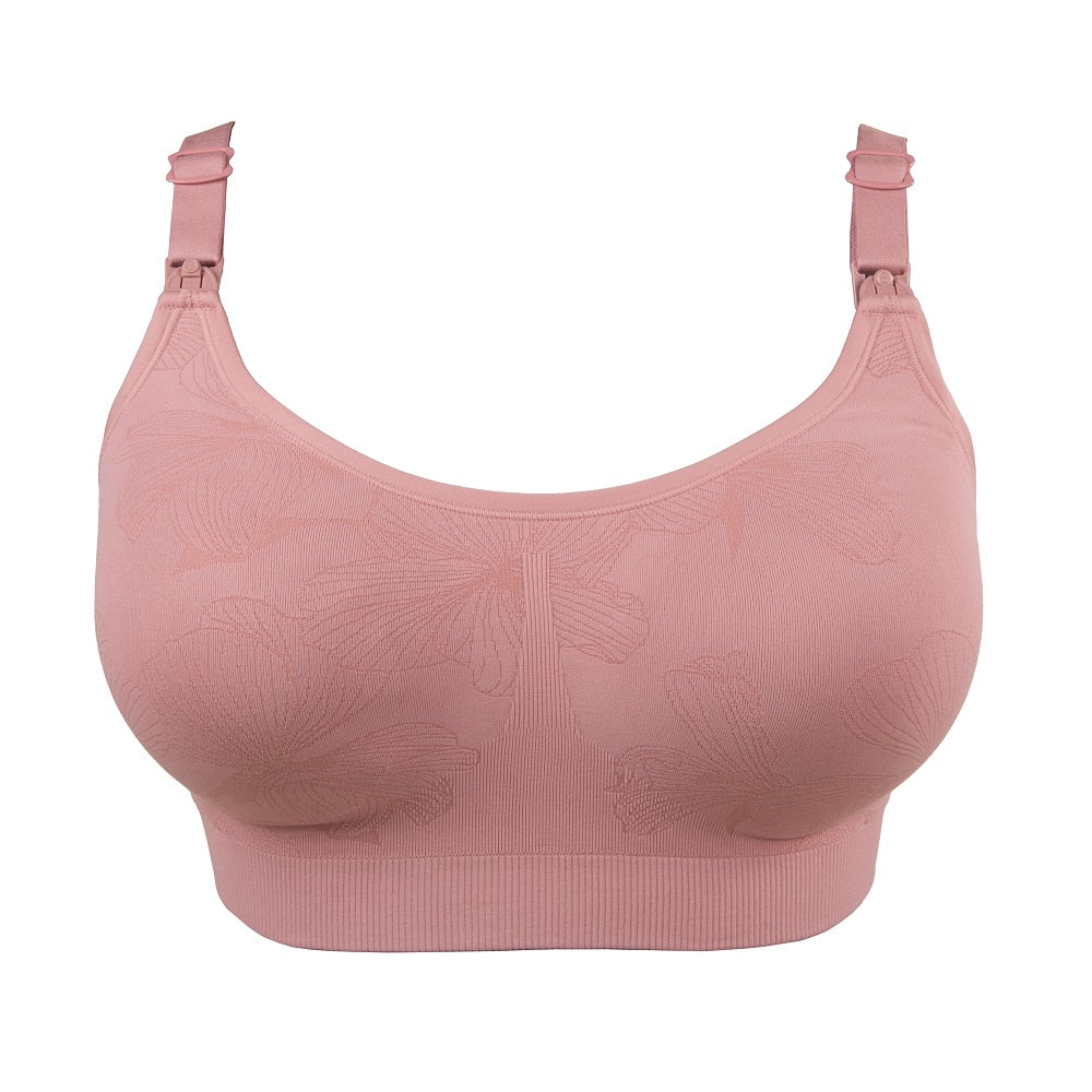 Bravado Beaucoup Nursing Bra (Roseclay)-Apparel-Bravado--babyandme.ca