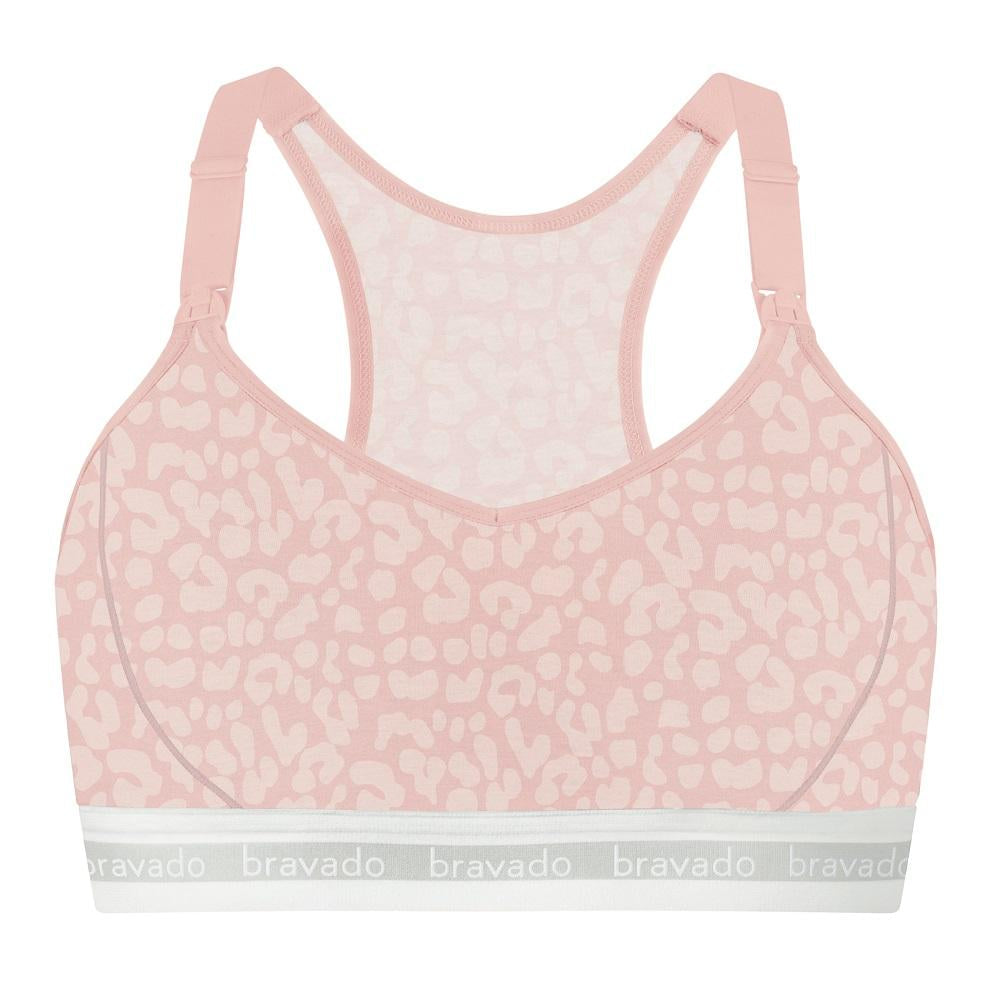 Original Pumping/Nursing Full Cup Bra 2.0 (Pink Leopard) babyandme.ca