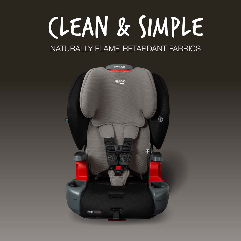 Britax Grow With You ClickTight (SafeWash Grey Contour)-Gear-Britax-027382 GY-babyandme.ca