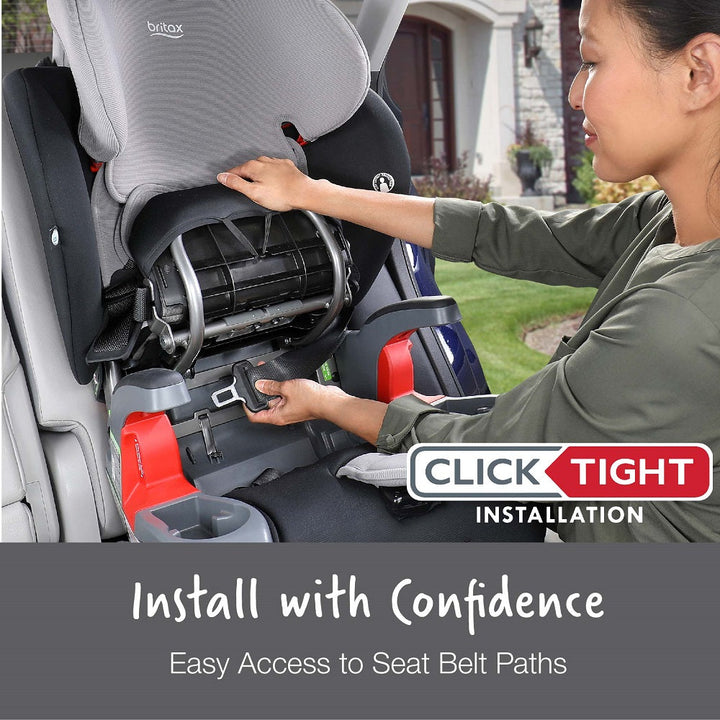Britax Grow With You ClickTight (SafeWash Grey Contour)-Gear-Britax-027382 GY-babyandme.ca