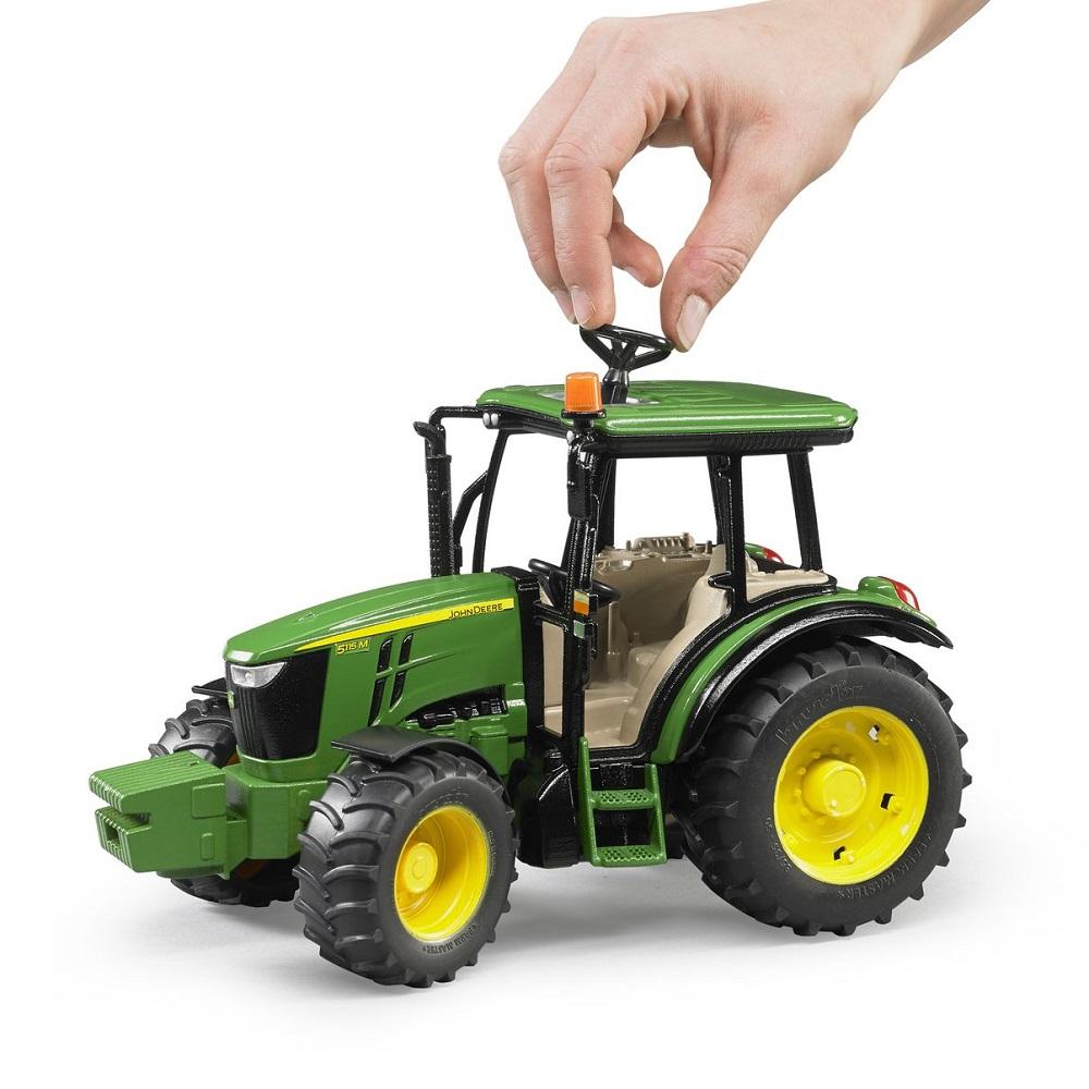 Bruder John Deere 5115M with Tipping Trailer-Toys & Learning-Bruder-030381-babyandme.ca