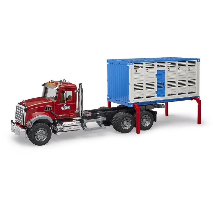 Bruder MACK Granite Cattle Transportation Truck with 1 Cattle - IN STORE PICK UP ONLY-Toys & Learning-Bruder-031366-babyandme.ca