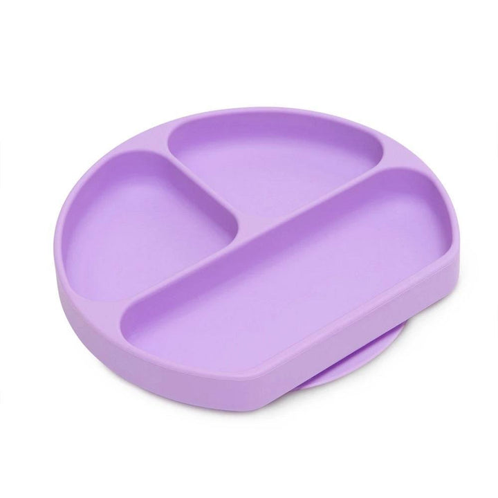 Bumkins Silicone Grip Dish (Lavender)-Feeding-Bumkins-024635 LV-babyandme.ca