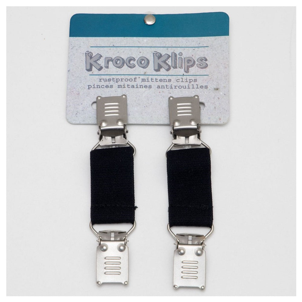 Calikids W0026 Kroco Mitten Clips (Black)-Apparel-Calikids-010623-babyandme.ca