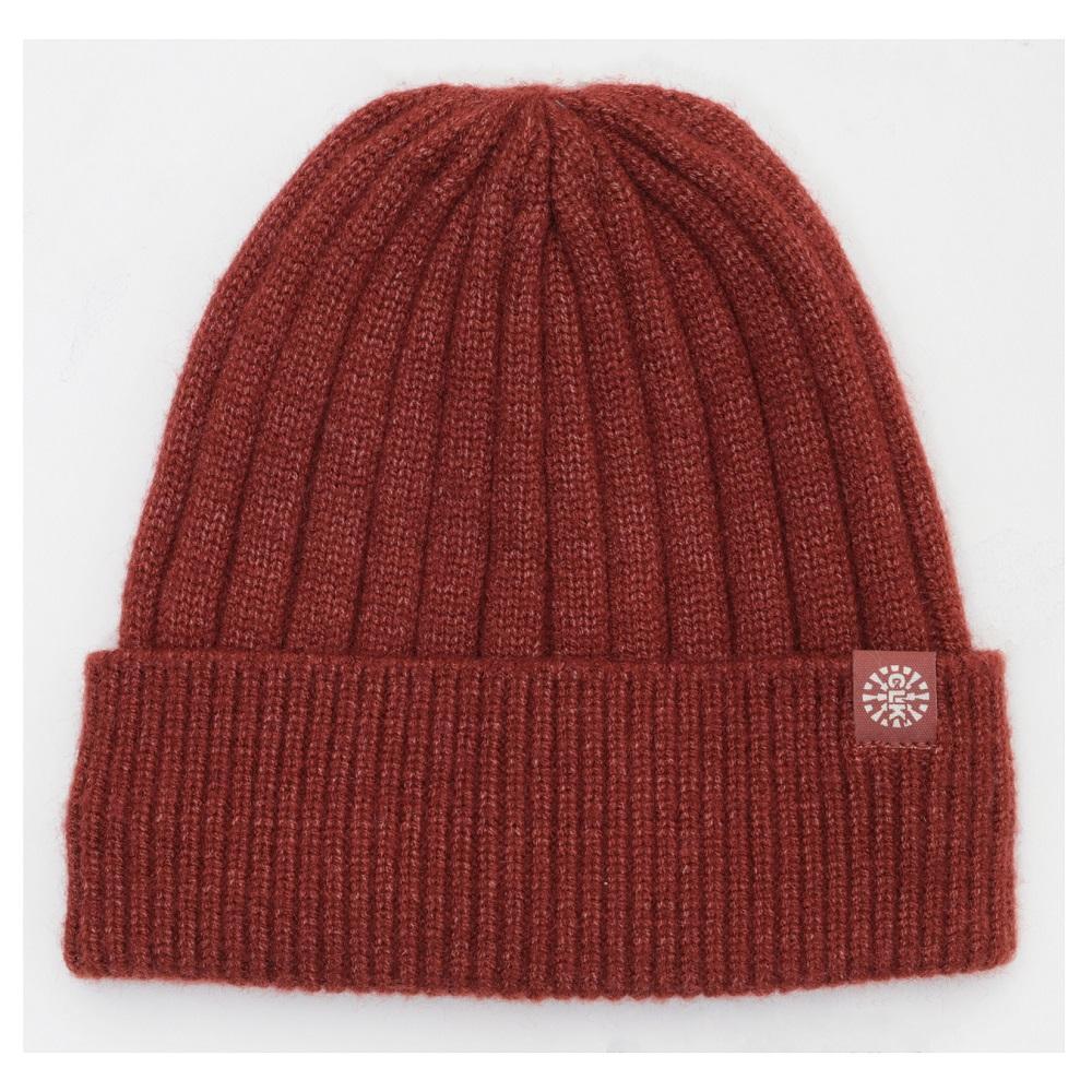 Calikids W2022 Knit Cashmere Touch Winter Hat (Brick)-Apparel-Calikids--babyandme.ca
