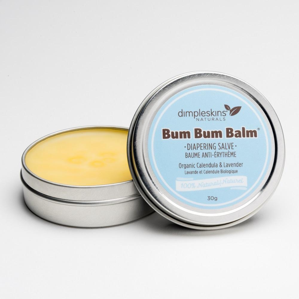 Dimpleskins Bum Bum Balm Diapering Salve (30g)-Health-Dimpleskins Naturals-005009-babyandme.ca