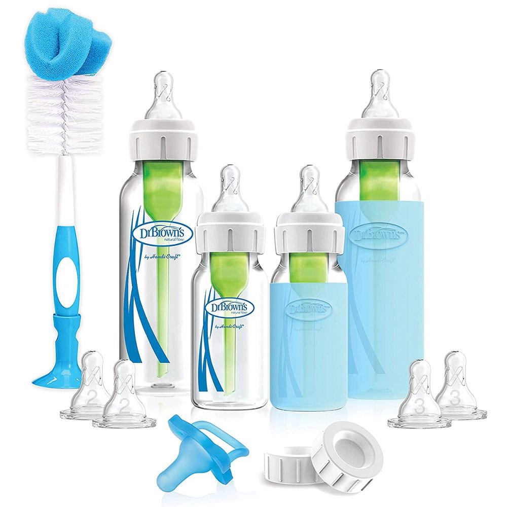 Dr. Brown s Narrow Glass Anti Colic Options Bottles Gift Set