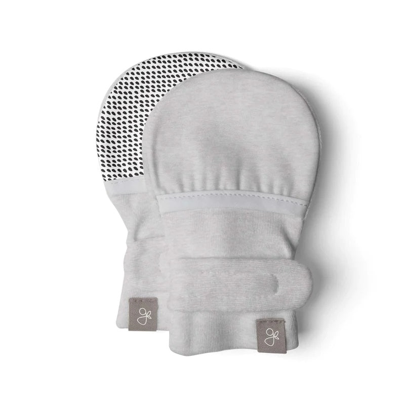 Goumi Goumimitts Scratch Mitts (Storm Grey)-Apparel-Goumi-0-3 Months-006246 ST S/M-babyandme.ca