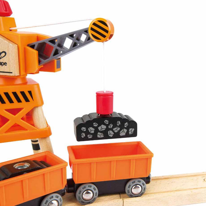 Hape Diesel Freight Train-Toys & Learning-Hape-024691-babyandme.ca