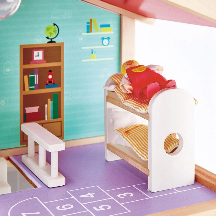 Hape Doll Family Mansion (Furnished) - IN STORE PICK-UP ONLY-Toys & Learning-Hape-023754-babyandme.ca