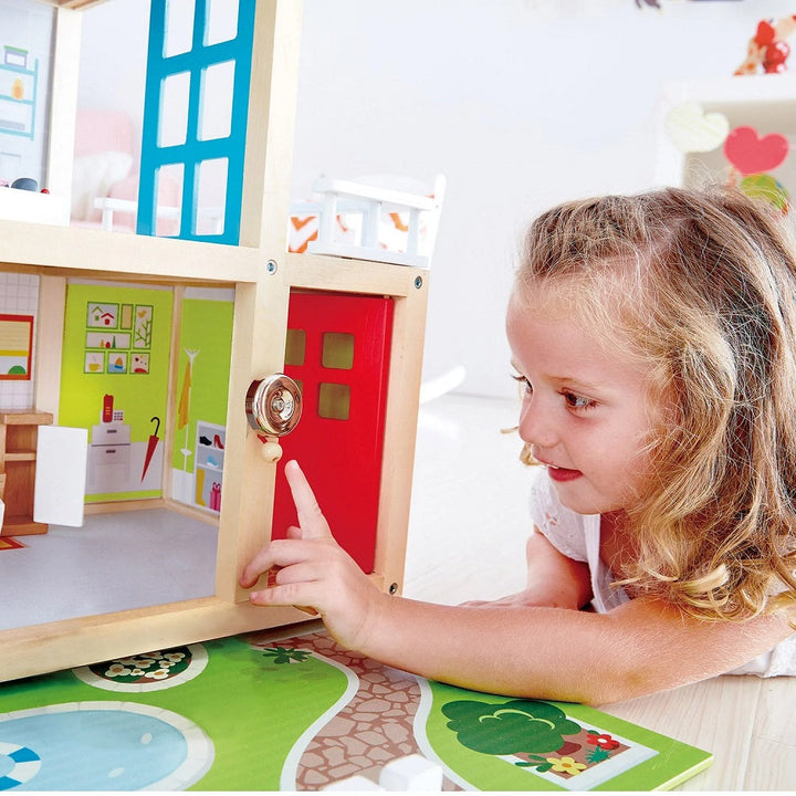 Hape Doll Family Mansion (Furnished) - IN STORE PICK-UP ONLY-Toys & Learning-Hape-023754-babyandme.ca