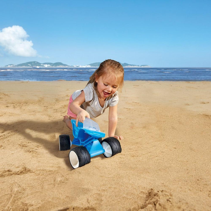 Hape Dune Buggy (Blue)-Toys & Learning-Hape-030126 BL-babyandme.ca