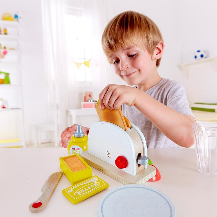 Hape Pop-up Toaster Set-Toys & Learning-Hape-025064-babyandme.ca