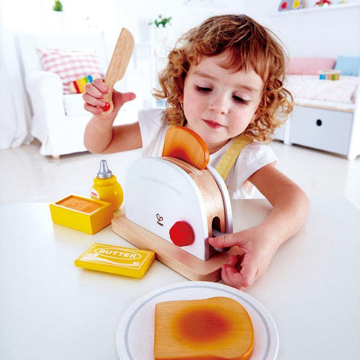 Hape Pop-up Toaster Set-Toys & Learning-Hape-025064-babyandme.ca