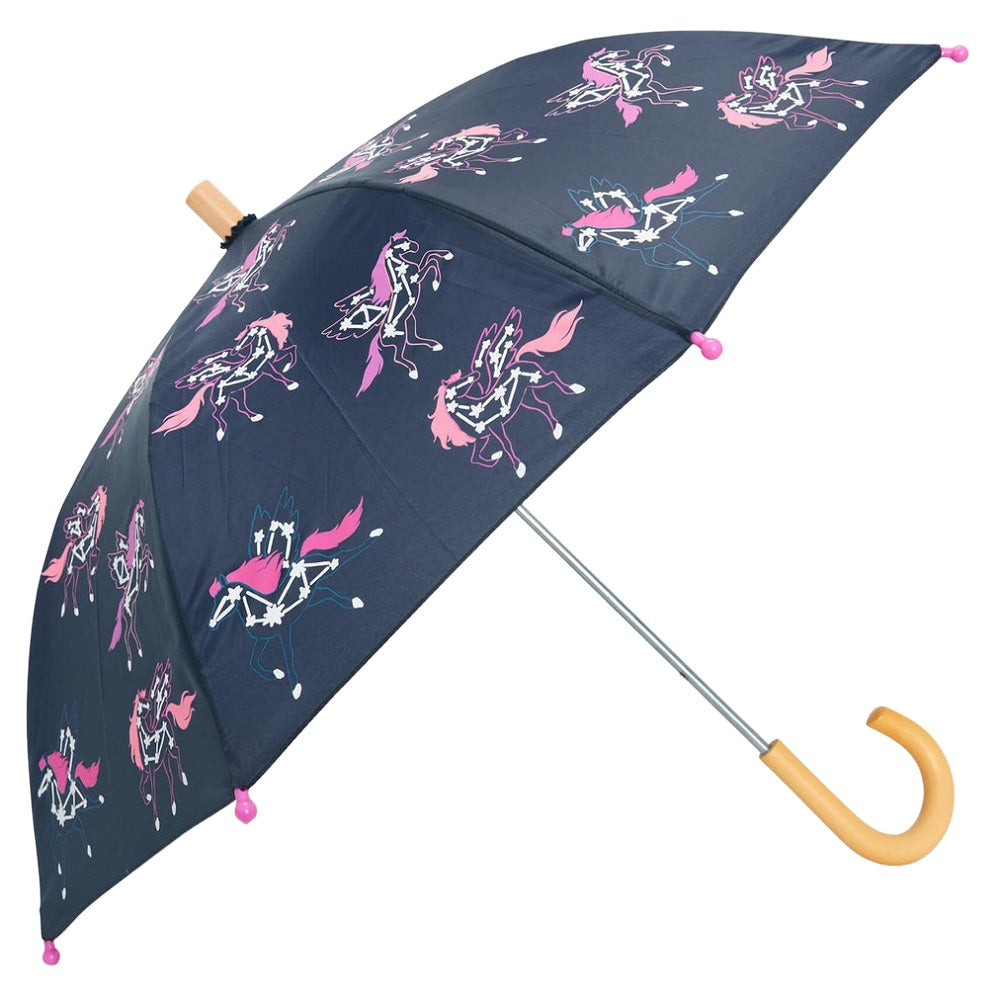 Hatley Colour Changing Umbrella (Pegasus Constellations)-Apparel-Hatley-028014 PC-babyandme.ca