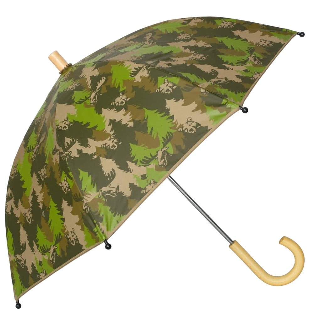 Hatley Umbrella (Forest Camo)-Apparel-Hatley-028014 FC-babyandme.ca