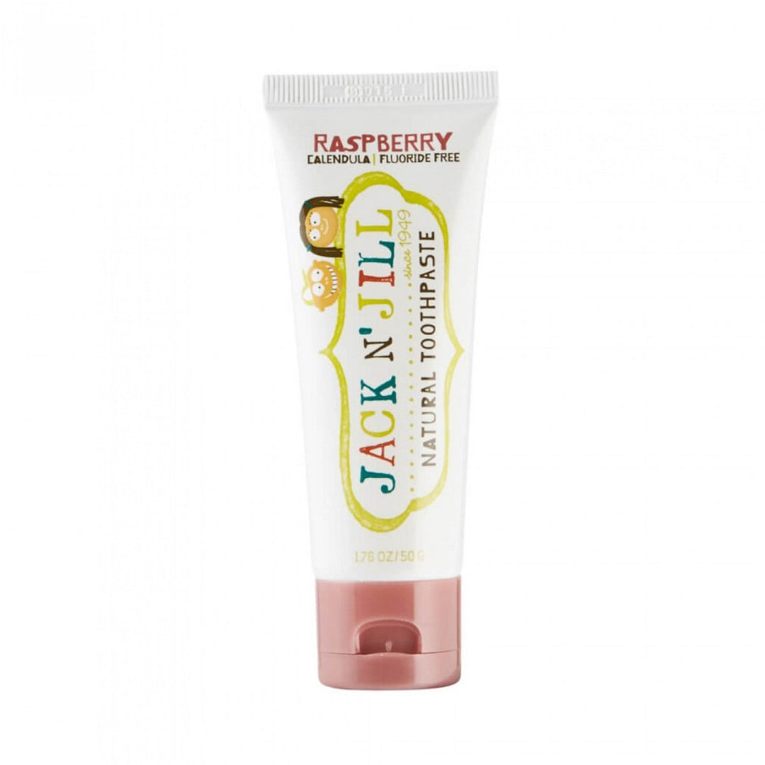 Jack N' Jill Natural Toothpaste (Raspberry)-Health-Jack N' Jill-011027 RB-babyandme.ca