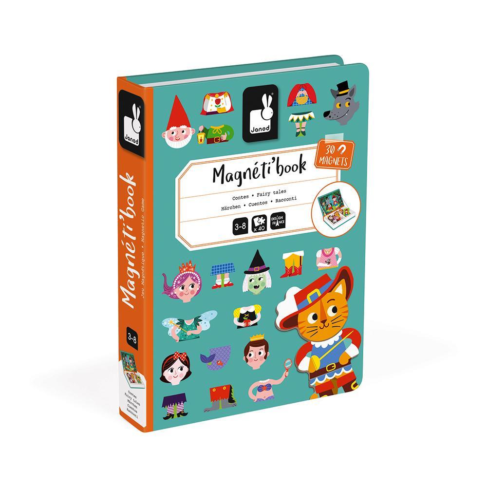 Janod Magnetibook (Fairy Tales)-Toys & Learning-Janod-007068 FT-babyandme.ca