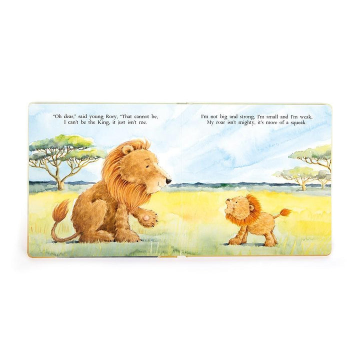Jellycat The Very Brave Lion Book-Toys & Learning-Jellycat-026312-babyandme.ca