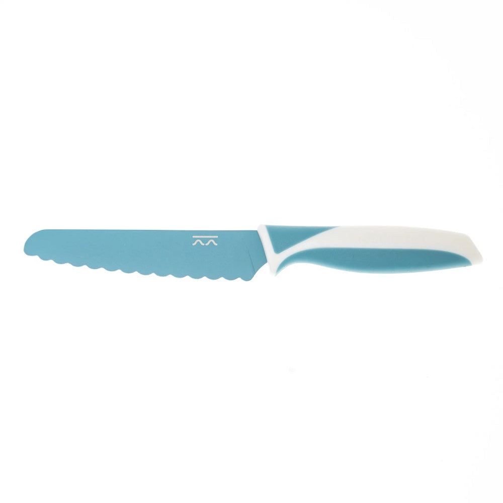 KiddiKutter Child Safe Knife (Sky Blue)-Feeding-KiddiKutter-031534 SB-babyandme.ca