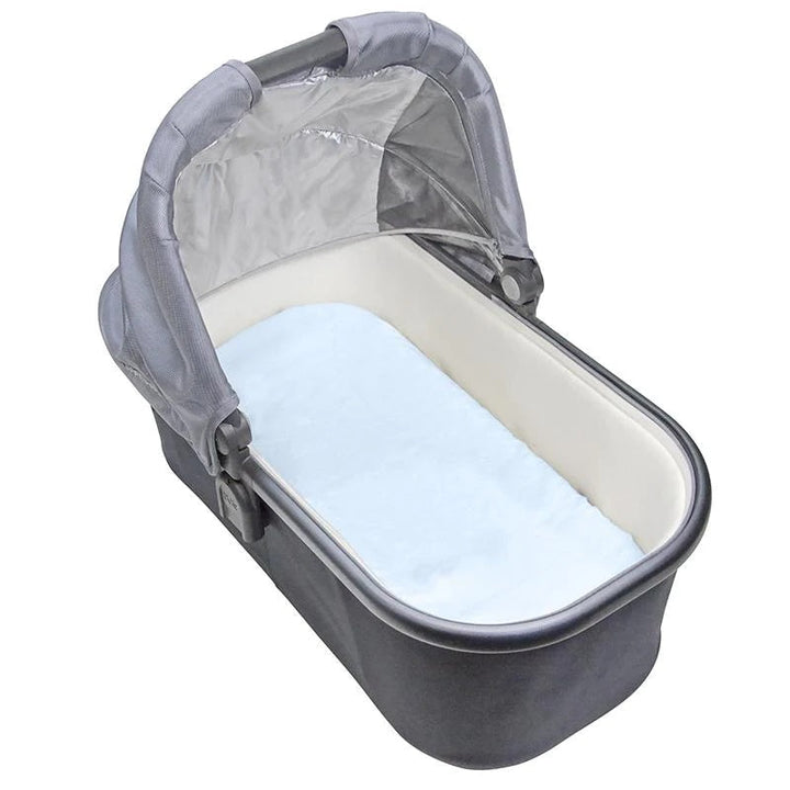 Kushies Organic Jersey Fitted Bassinet Sheet (Light Blue)-Nursery-Kushies-003780 LB-babyandme.ca
