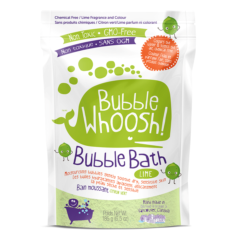 Loot Toy Co. Bubble Whoosh (Lime)-Bath-Loot Toy Company-030572 LM-babyandme.ca