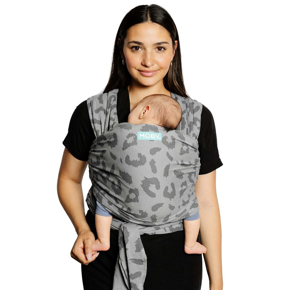 MOBY Wrap Classic (Night Leopard)-Gear-MOBY-010969 NL-babyandme.ca