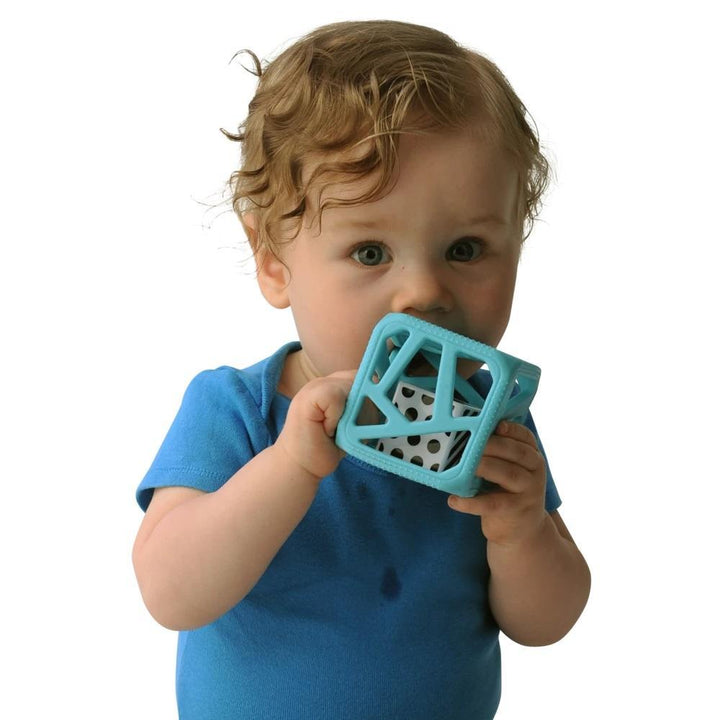 Malarkey Kids Chew Cube (Blue)-Health-Malarkey Kids-025731 BL-babyandme.ca