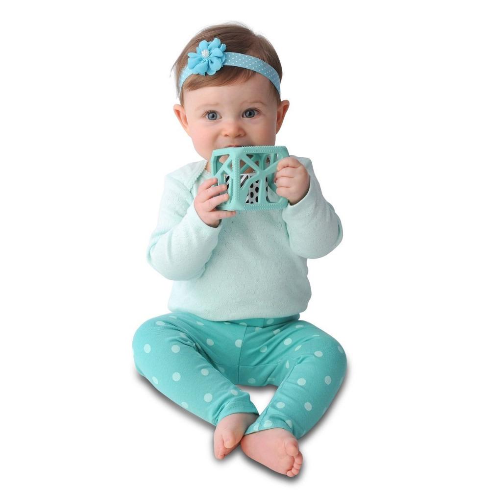 Malarkey Kids Chew Cube (Mint Green)-Health-Malarkey Kids-025731 MG-babyandme.ca