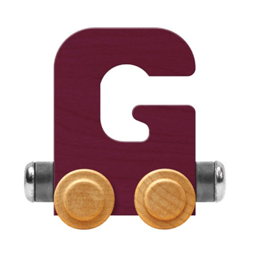 Maple Landmark Name Trains Bright Letter G-Toys & Learning-Maple Landmark-Purple-002889 G PU-babyandme.ca