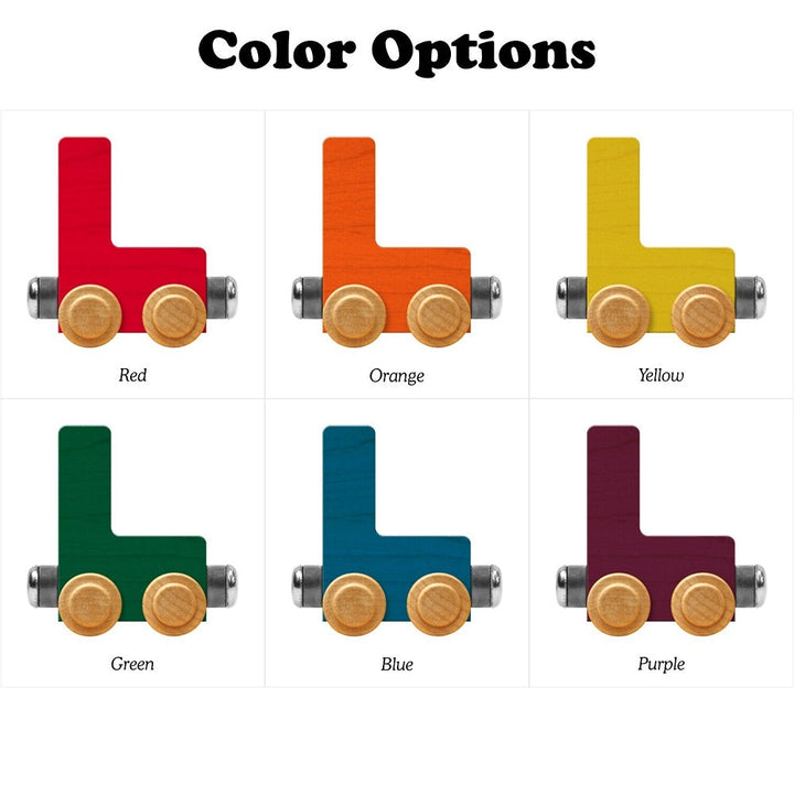 Maple Landmark Name Trains Bright Letter L-Toys & Learning-Maple Landmark--babyandme.ca