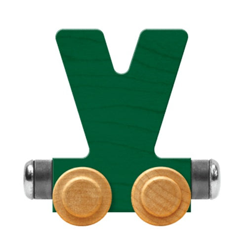 Maple Landmark Name Trains Bright Letter V-Toys & Learning-Maple Landmark-Green-002889 V GN-babyandme.ca