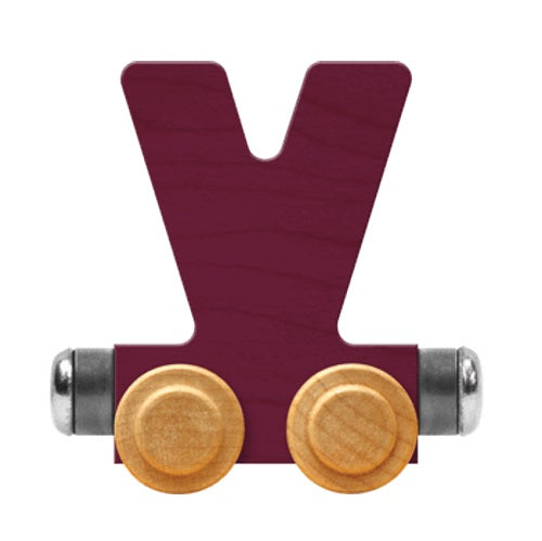 Maple Landmark Name Trains Bright Letter V-Toys & Learning-Maple Landmark-Purple-002889 V PU-babyandme.ca